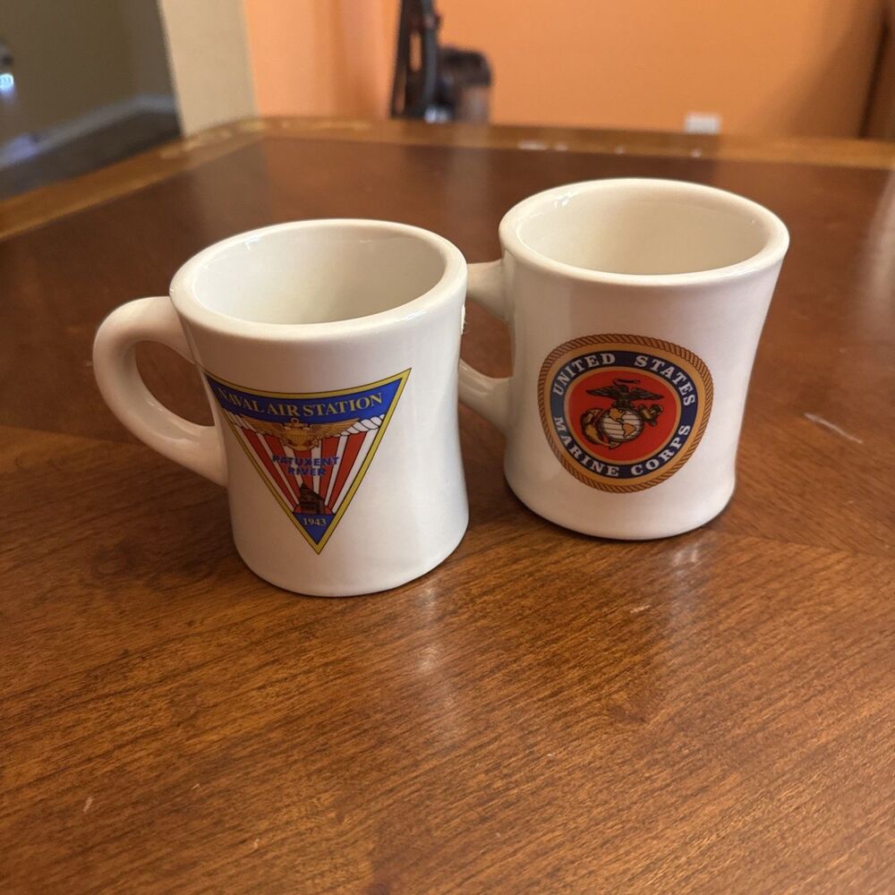 2  Mugs Naval Air Station And United States Marine Corps